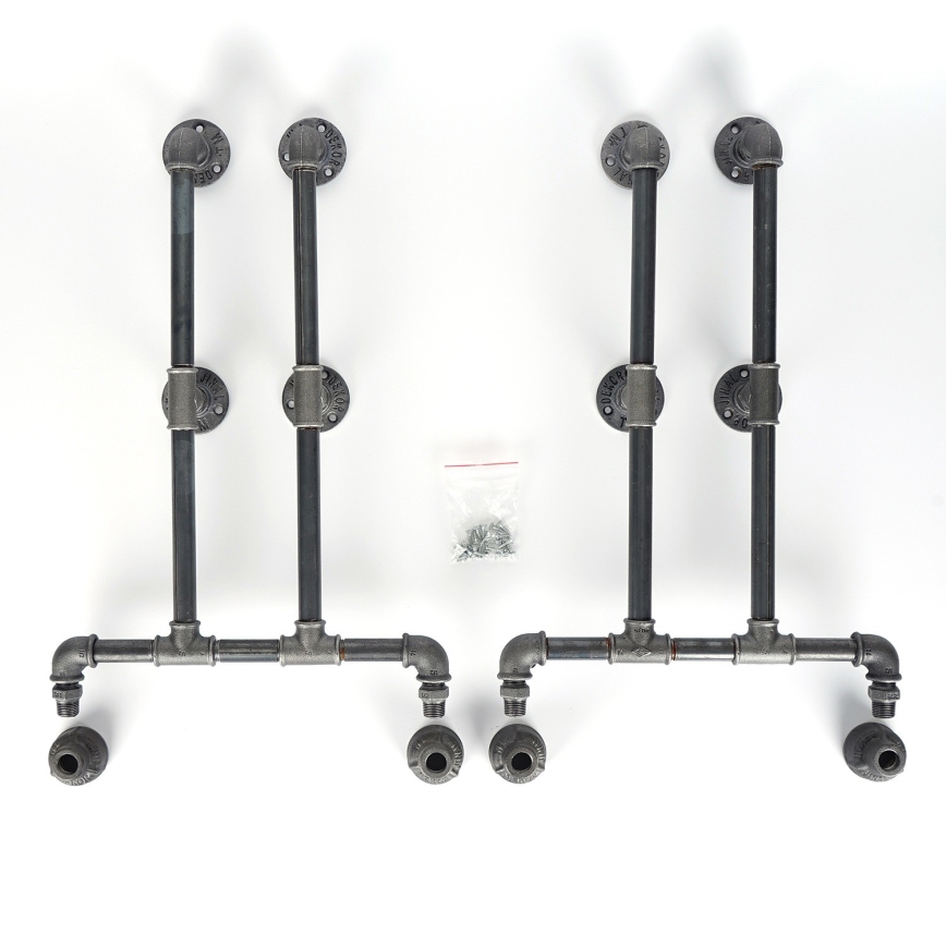 Armário de sapatos BORU 50x90 cm preto/abeto