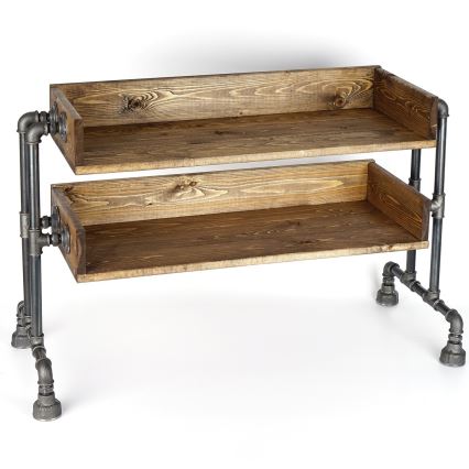 Armário de sapatos BORU 50x90 cm preto/abeto