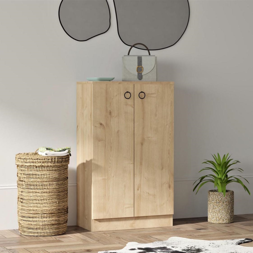 Armário de sapatos DEFNE 100x60 cm bege