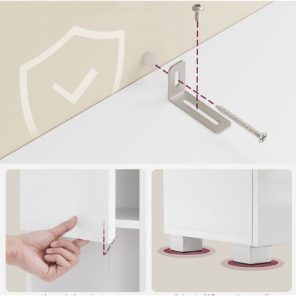 Armário KATY branco