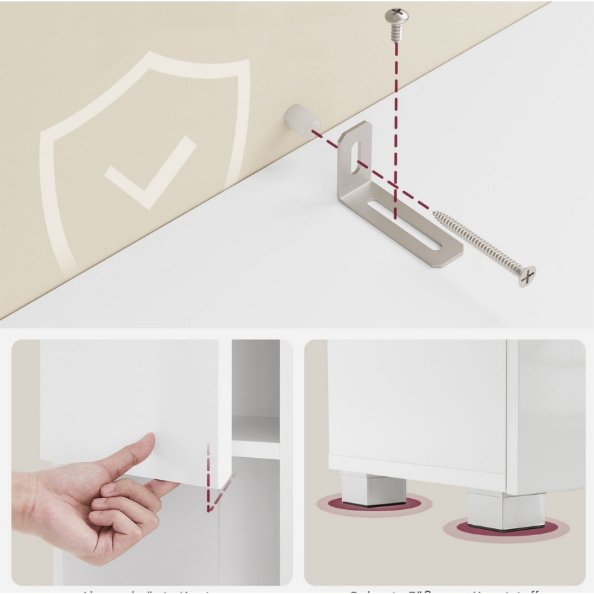 Armário KATY branco