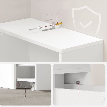 Armário NALA branco