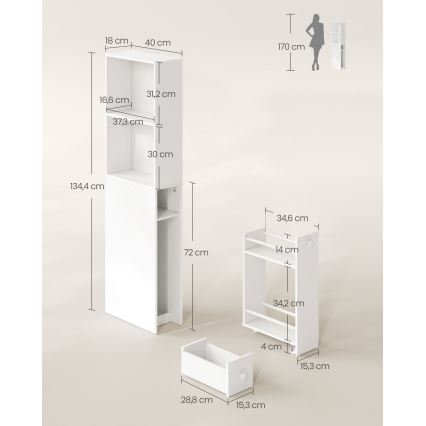 Armário NALA branco