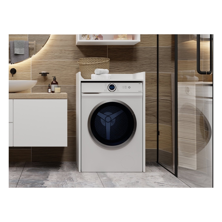 Armário para máquina de lavar POLA 98x64 cm branco