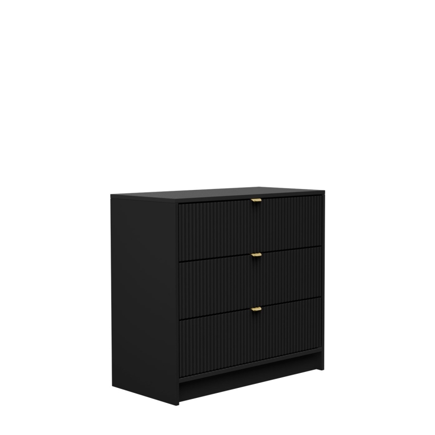 Armário TIRENO 75x80 cm preto