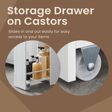 Armário ZURI branco