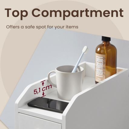 Armário ZURI branco