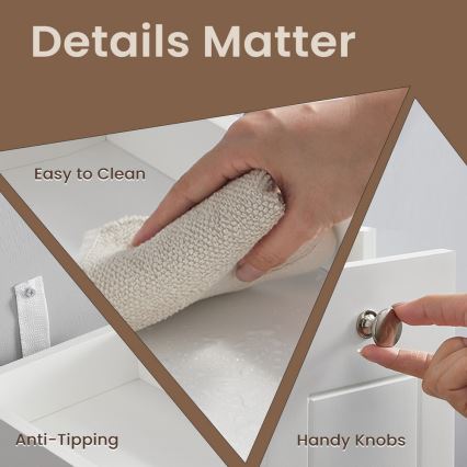 Armário ZURI branco