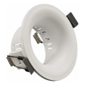 Aro para luminária embutida GU10 Ø 8,6 cm, branco