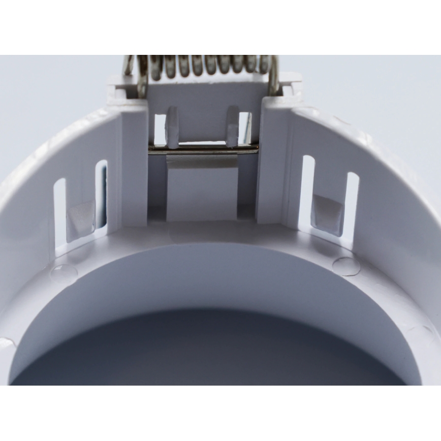 Aro para luminária embutida GU10 Ø 8,6 cm, branco