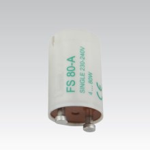 Arrancador fluorescente para uma lâmpada fluorescente SINGLE 4-80W 230V