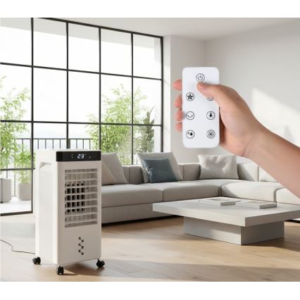 Arrefecedor de ar portátil VIENTO COOL 65W/230V branco + controlo remoto
