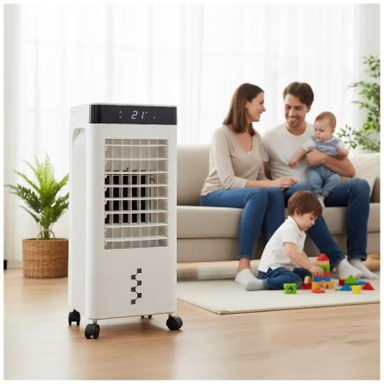 Arrefecedor de ar portátil VIENTO COOL 65W/230V branco + controlo remoto