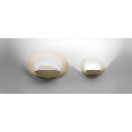 Artemide 1248020A - Iluminação de parede LED com regulação PIRCE LED/27W/230V 3000K dourado
