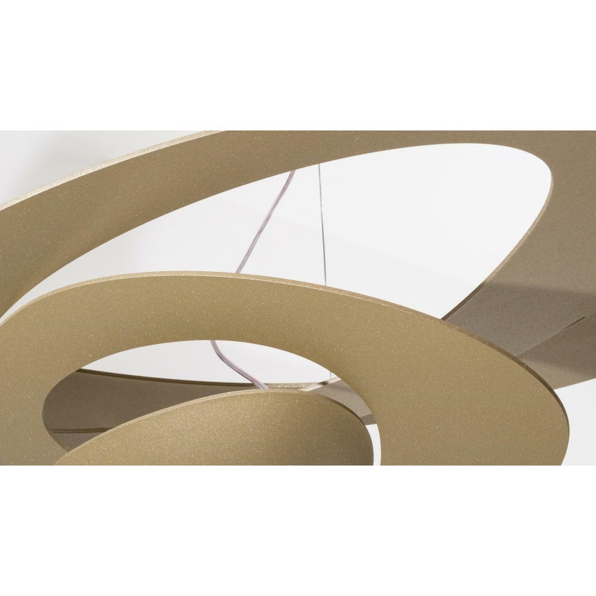 Artemide 1249020A - Candeeiro suspenso LED com regulação PIRCE LED/27W/230V 3000K dourado