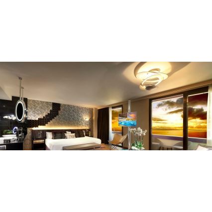 Artemide 1253120A - Iluminação de teto LED com regulação PIRCE LED/44W/230V 3000K dourado