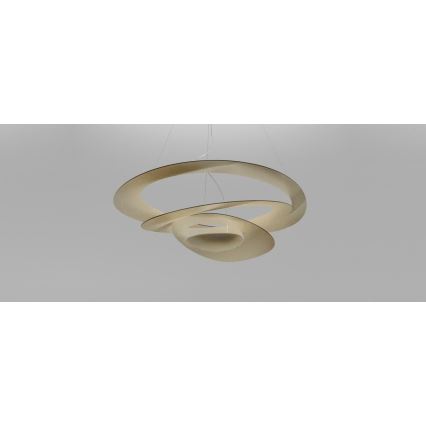 Artemide 1254120A - Candeeiro suspenso LED com regulação PIRCE LED/44W/230V 3000K dourado