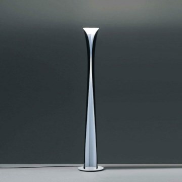 Artemide 1361010A - Candeeiro de chão LED CADMO LED/44W/230V + 1xGU10/10W/230V preto