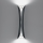 Artemide 1373010A - Iluminação de parede CADMO 2xGU10/10W/230V preto