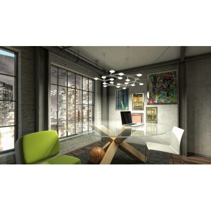 Artemide 1575050APP - Candeeiro suspenso LED com regulação NET LED/43W/230V diâmetro 65 cm 3000K