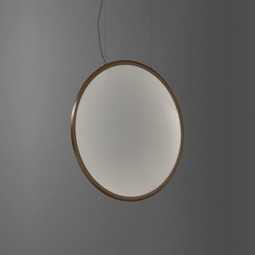 Artemide 1992060APP - Candeeiro suspenso LED com regulação DISCOVERY LED/40W/230V 3000K bronze