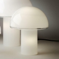 Artemide A006300 - Candeeiro de mesa ONFALE 1xE14/5W/230V + 1xE27/13W branco