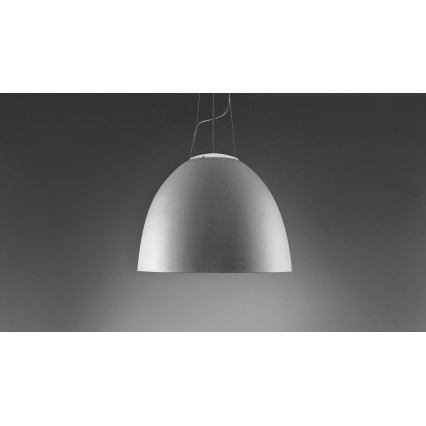 Artemide A242910 - Candeeiro suspenso NUR 2xR7s/11W/230V cinzento