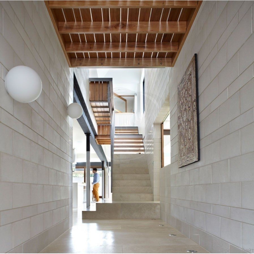 Artemide AR 0116010A - Luz de teto de casa de banho DIOSCURI 350 1xE27/150W/230V IP44