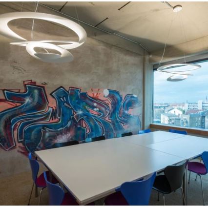 Artemide AR 1237010A - Pendente regulável em cabo PIRCE MINI 1xR7s/330W/230V