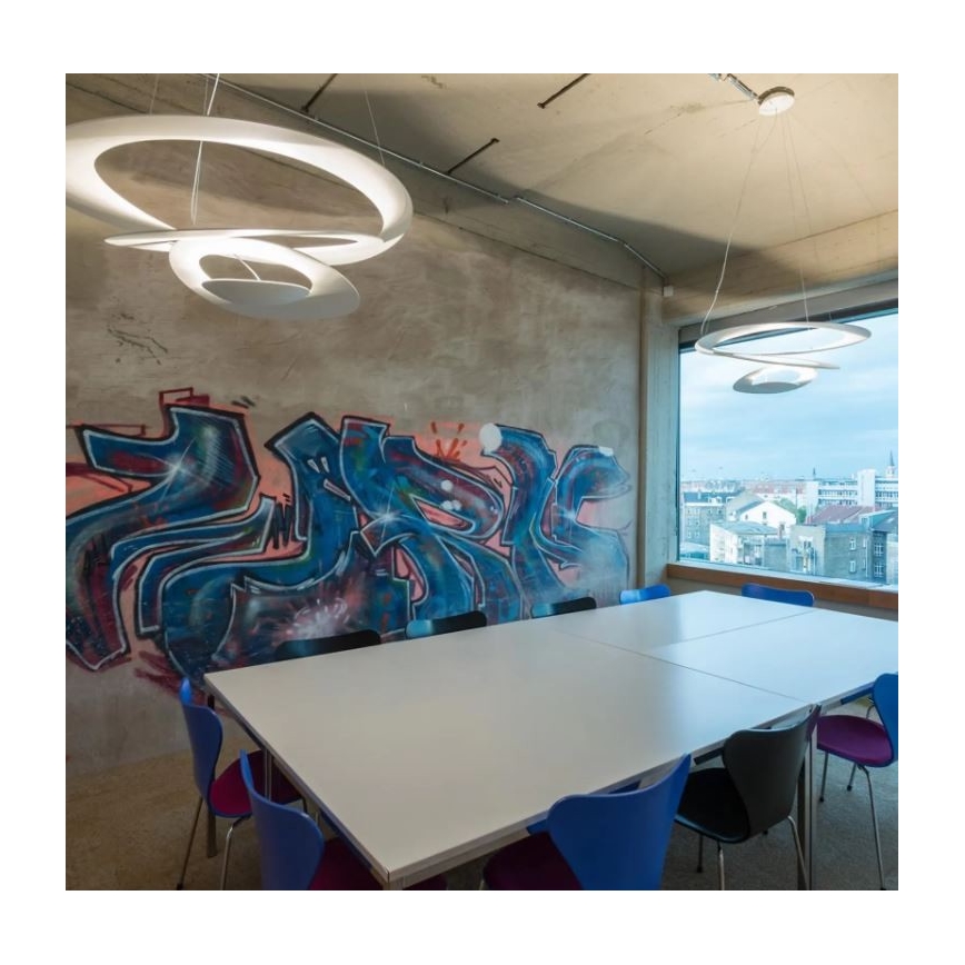 Artemide AR 1237010A - Pendente regulável em cabo PIRCE MINI 1xR7s/330W/230V