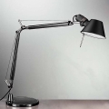 Artemide AR A005940+AR A00861 KOMPLET - Candeeiro de mesa TOLOMEO MINI 1xE27/70W/230V