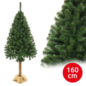 Árvore de Natal em tronco 160 cm abeto