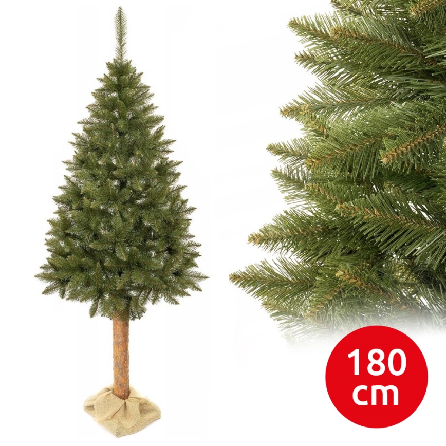 Árvore de Natal em tronco 180 cm abeto