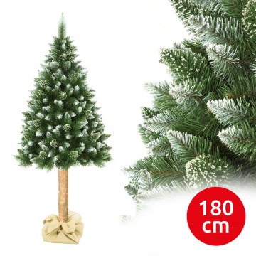 Árvore de Natal em tronco 180 cm pinheiro