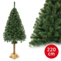 Árvore de Natal em tronco 220 cm abeto