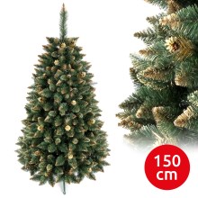Árvore de Natal GOLD 150 cm pinheiro