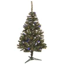 Árvore de Natal MOUNTAIN com iluminação LED 220 cm