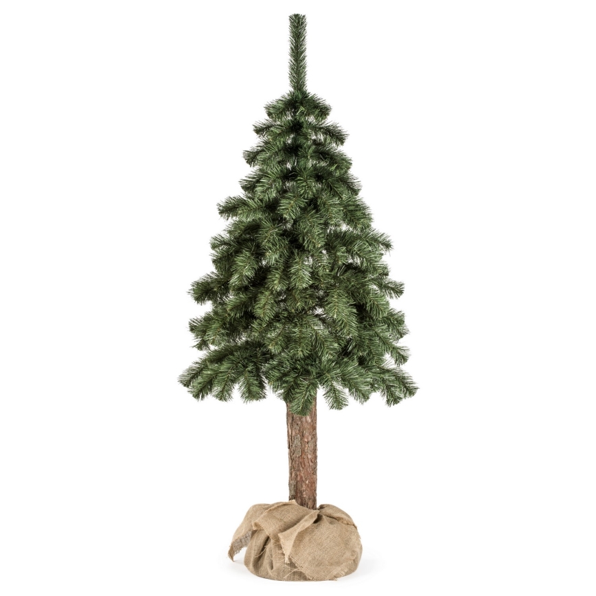 Árvore de Natal num tronco NATURAL 150 cm abeto