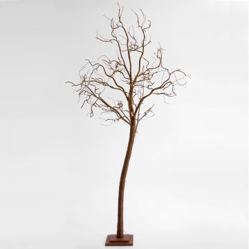 Árvore decorativa de Natal LED artificial TREE 176xLED/230V 2,5 m