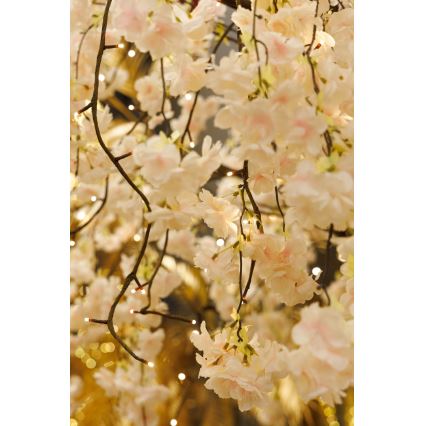 Árvore decorativa de Natal LED artificial CHERRY TREE 288xLED/230V 2,5 m cerejeira