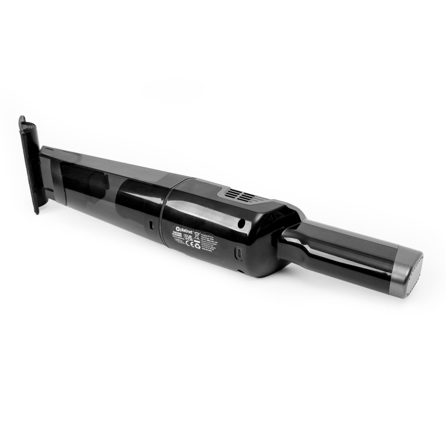 Aspirador portátil recarregável para carro 75W/2800 mAh preto