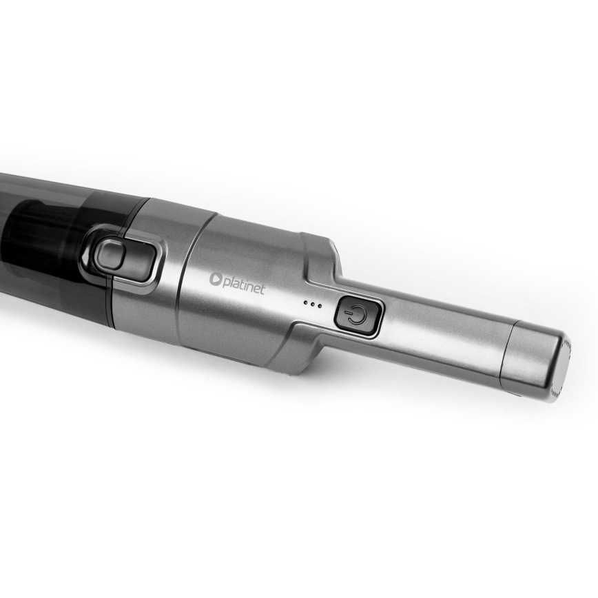 Aspirador portátil recarregável para carro 75W/2800 mAh preto