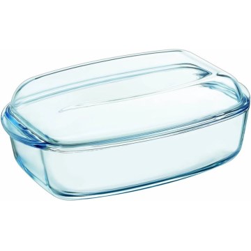 Assadeira com tampa PYREX 4,5 l