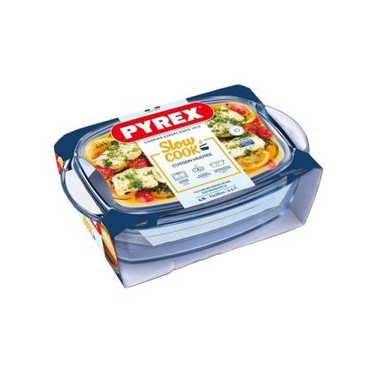 Assadeira com tampa PYREX 4,5 l