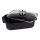 Assadeira com tampa TORO 6,5 l 34,5x10x24,5 cm preta