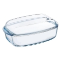 Assadeira de vidro com tampa PYREX 6,7 L