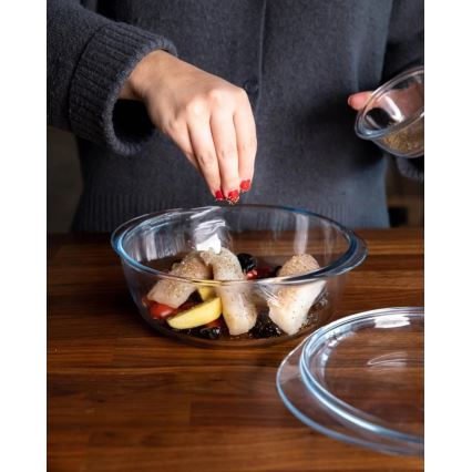 Assadeira PYREX com tampa 2,1 l