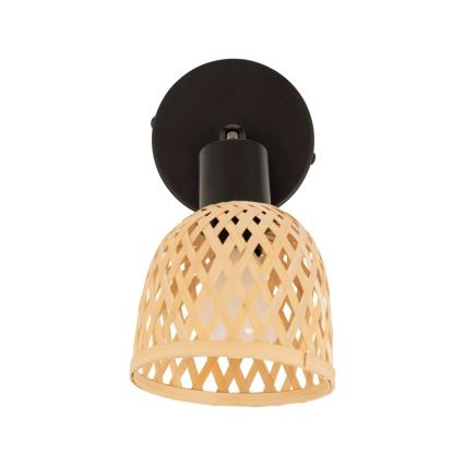 Atmosphera - Aplique de parede orientável LIO 1xE14/25W/230V bambu