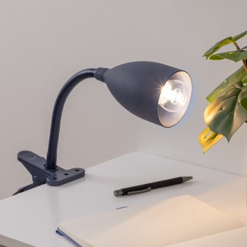 Atmosphera - Candeeiro com clipe SILY 1xE14/7W/230V azul