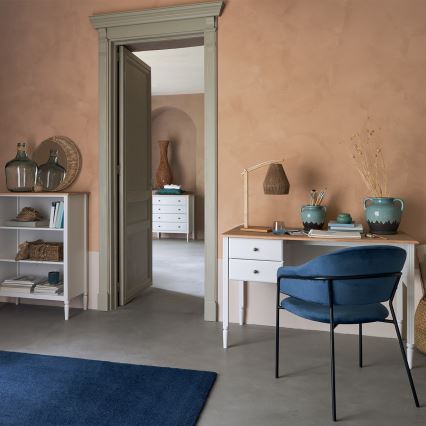 Atmosphera - Candeeiro de chão ELOISE 1xE27/40W/230V vime